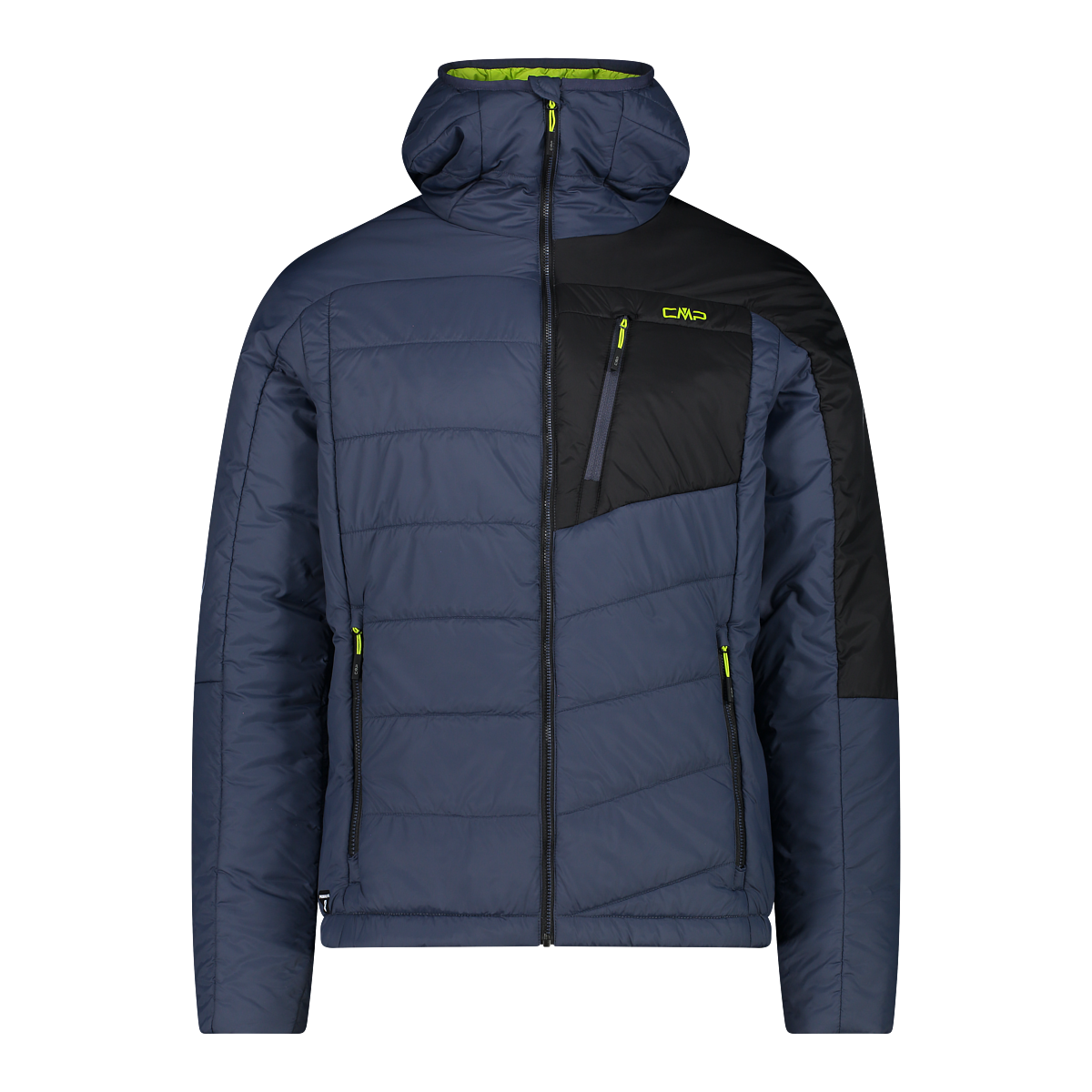 MAN JACKET FIX HOOD TITANIO 
