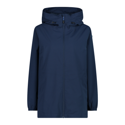 WOMAN JACKET FIX HOOD BLUE 