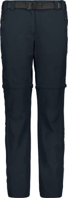 WOMAN ZIP OFF PANT BLUE 