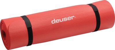 Deuser Fitness Matte NBR rot ROT 