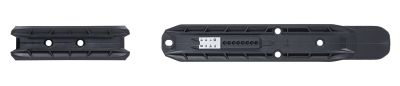 SCREW MOUNT PLATE SNS PATTERN (10 P Black/Black 