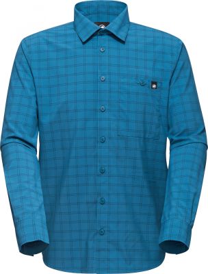 Lenni Longsleeve Shirt Men deep ice-marine 