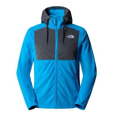M HOMESAFE FULL ZIP FLEECE HOO Skyline Blue-Asphalt Grey 