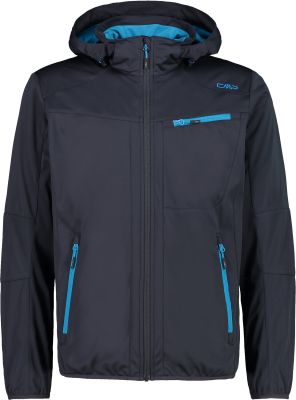 MAN JACKET ZIP HOOD ANTRACITE 