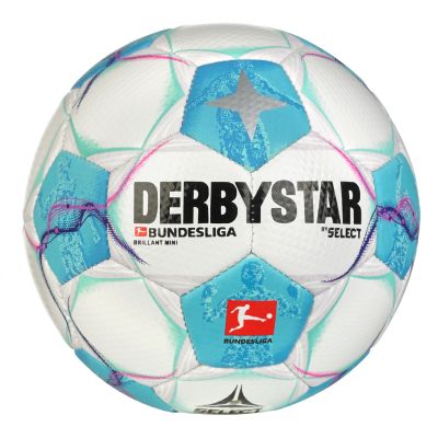 Bundesliga Brillant Mini v24 weiß/hellblau/pink 