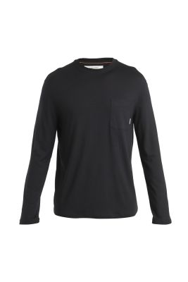 M Mer Tech Lite III LS Relaxed Pocket Te Black 