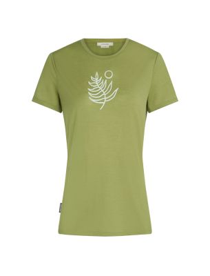 W Mer 150 Tech Lite SS Tee Fresh Fern OLIVE 