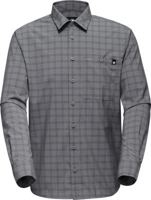 Lenni Longsleeve Shirt Men steel-black 