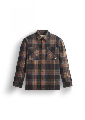 Relowa Shirt plaid black 