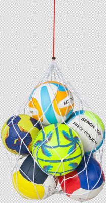 Balltragenetz Nylon Net 9 balls 001 WHITE 