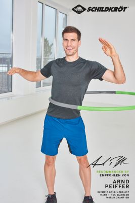 FITNESS-HOOP  mit Massagewellen, gr 02 green 