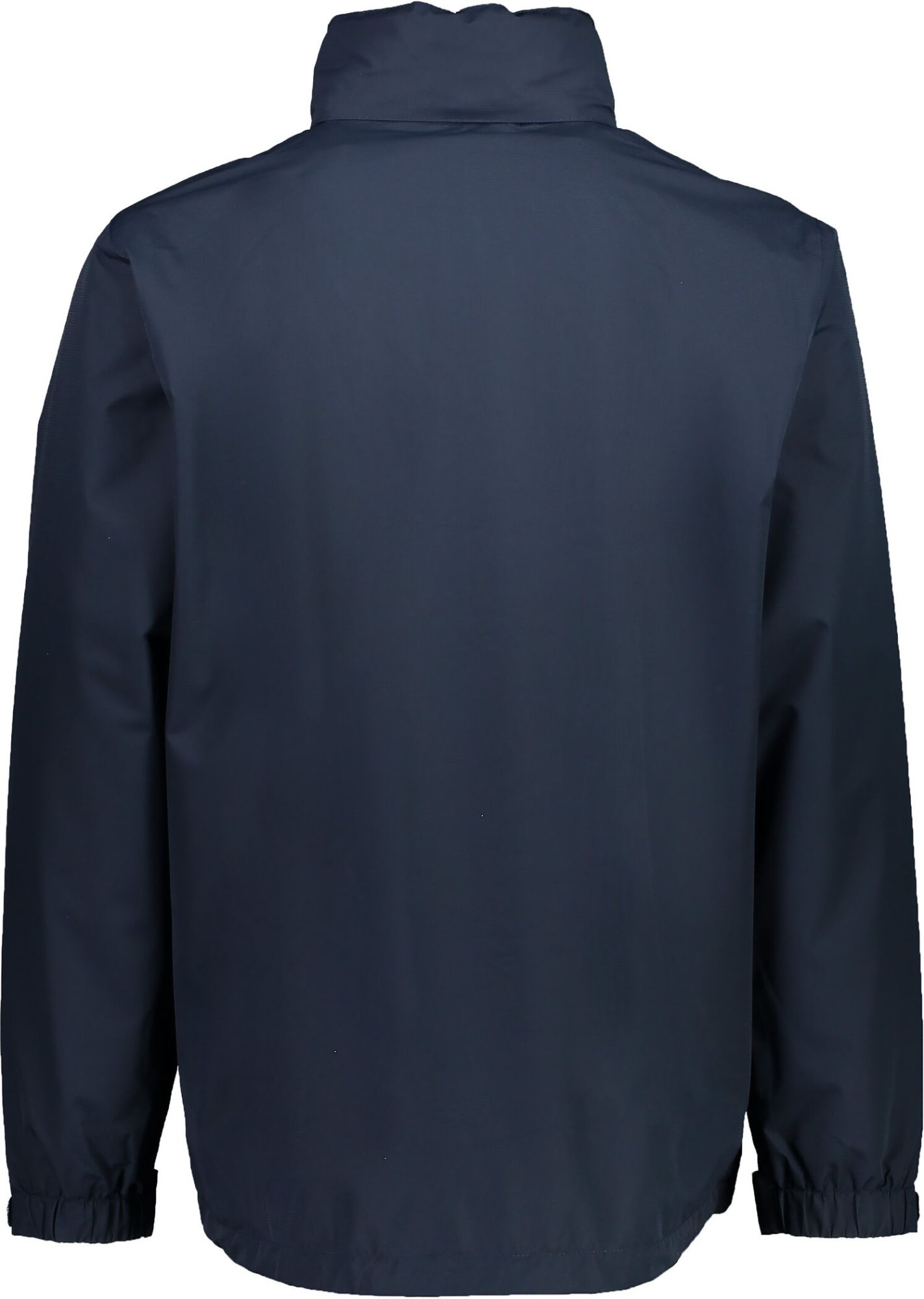 MAN JACKET SNAPS HOOD BLACK BLUE 
