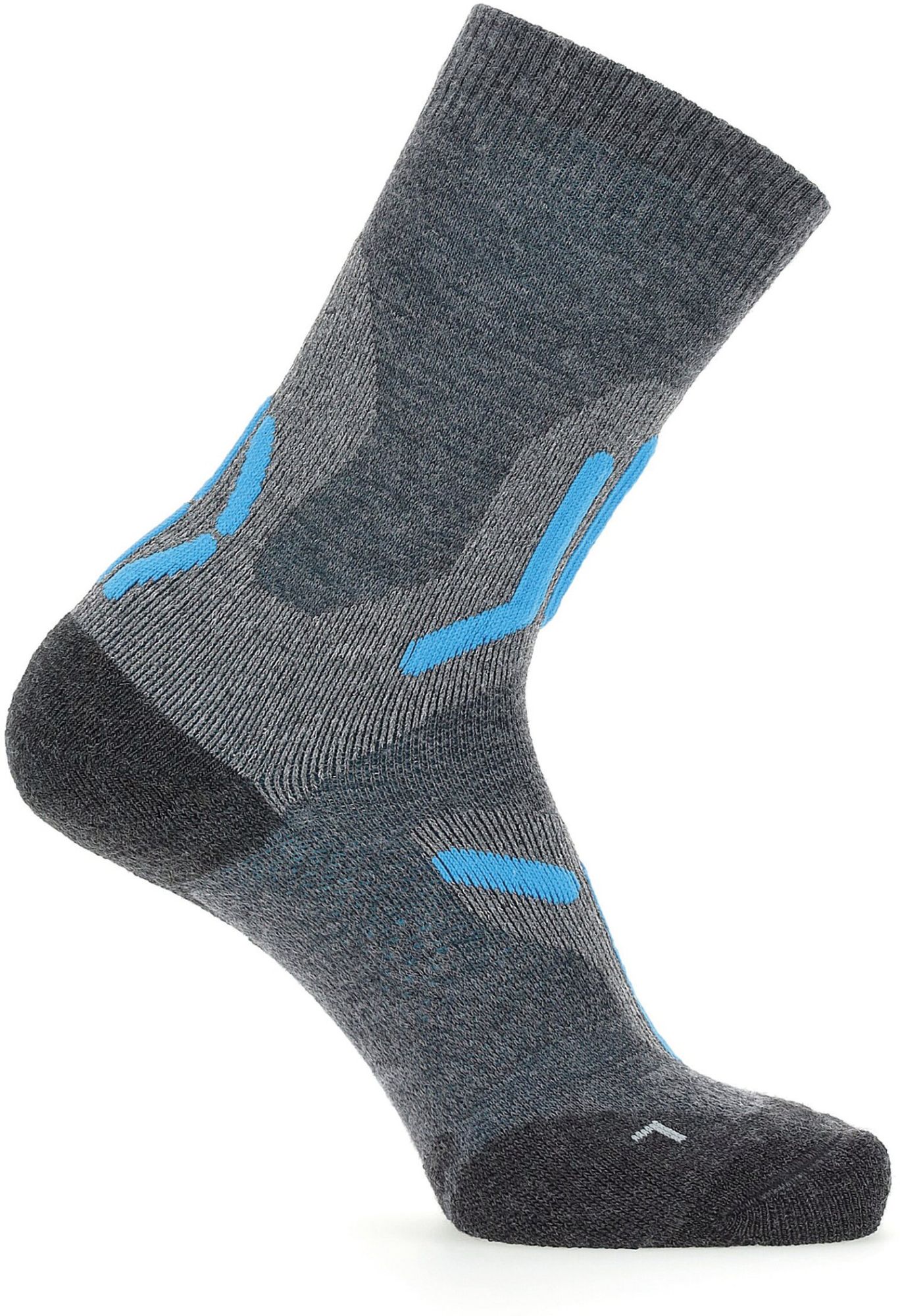 UYN WOMAN TREKKING 2IN MERINO MID S J689 Mid Grey/Turquoise 